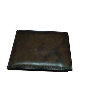 Rolfs Men's Leather Brown Bifold  Wallet Billfold Classic Vintage New Old Stock